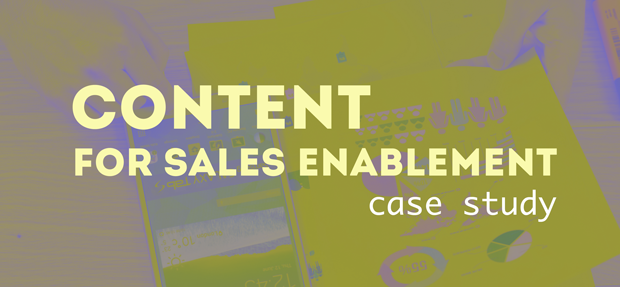 content for sales enablement