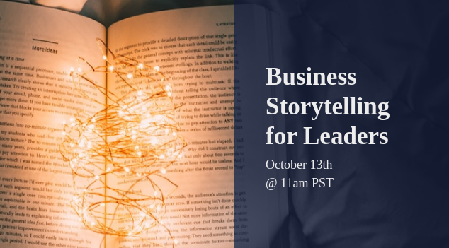 Join us for this dynamic webinar, host Zak Zielezinski (MediaMobz) and expert Andy Billings (Senior Partner, Future Ready) explore the transformative power of storytelling in leadership. 